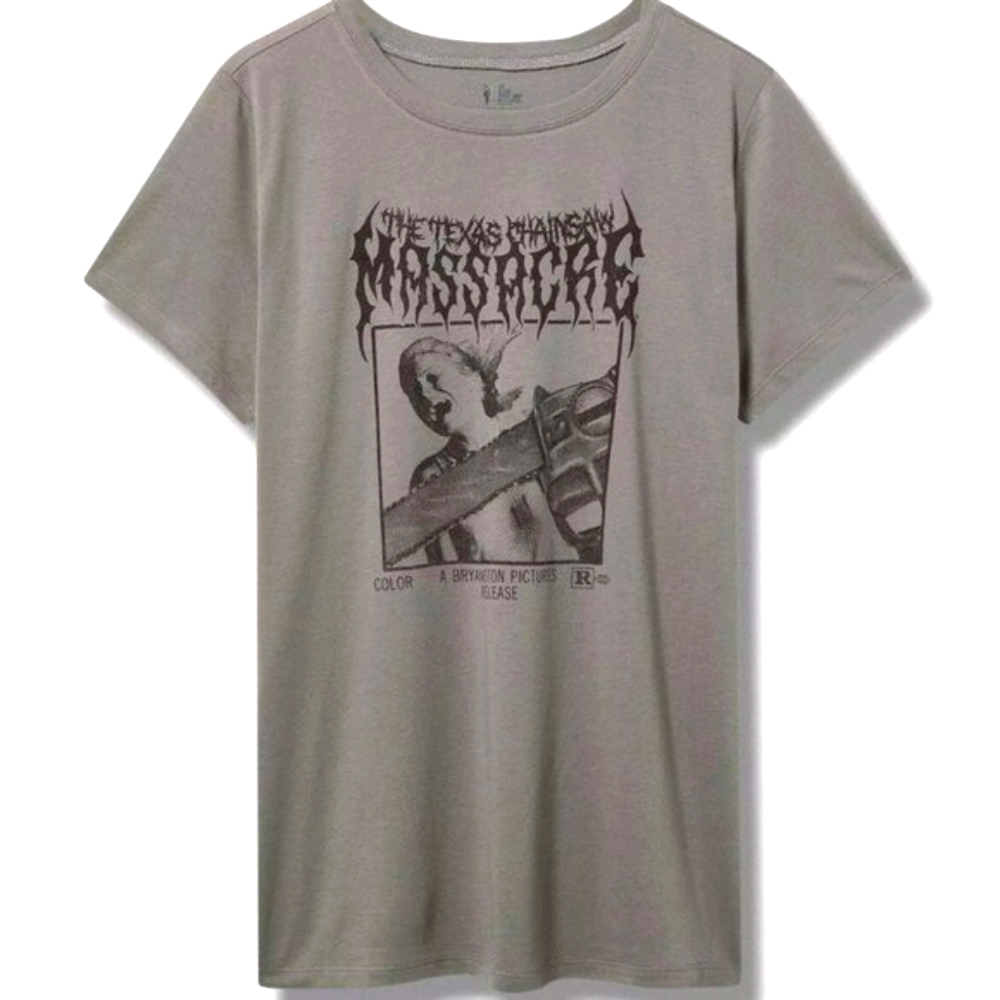 ❤️NWT TORRID HALLOWEEN TEE - TEXAS CHAINSAW MASSACRE LEATHERFACE MOVIE